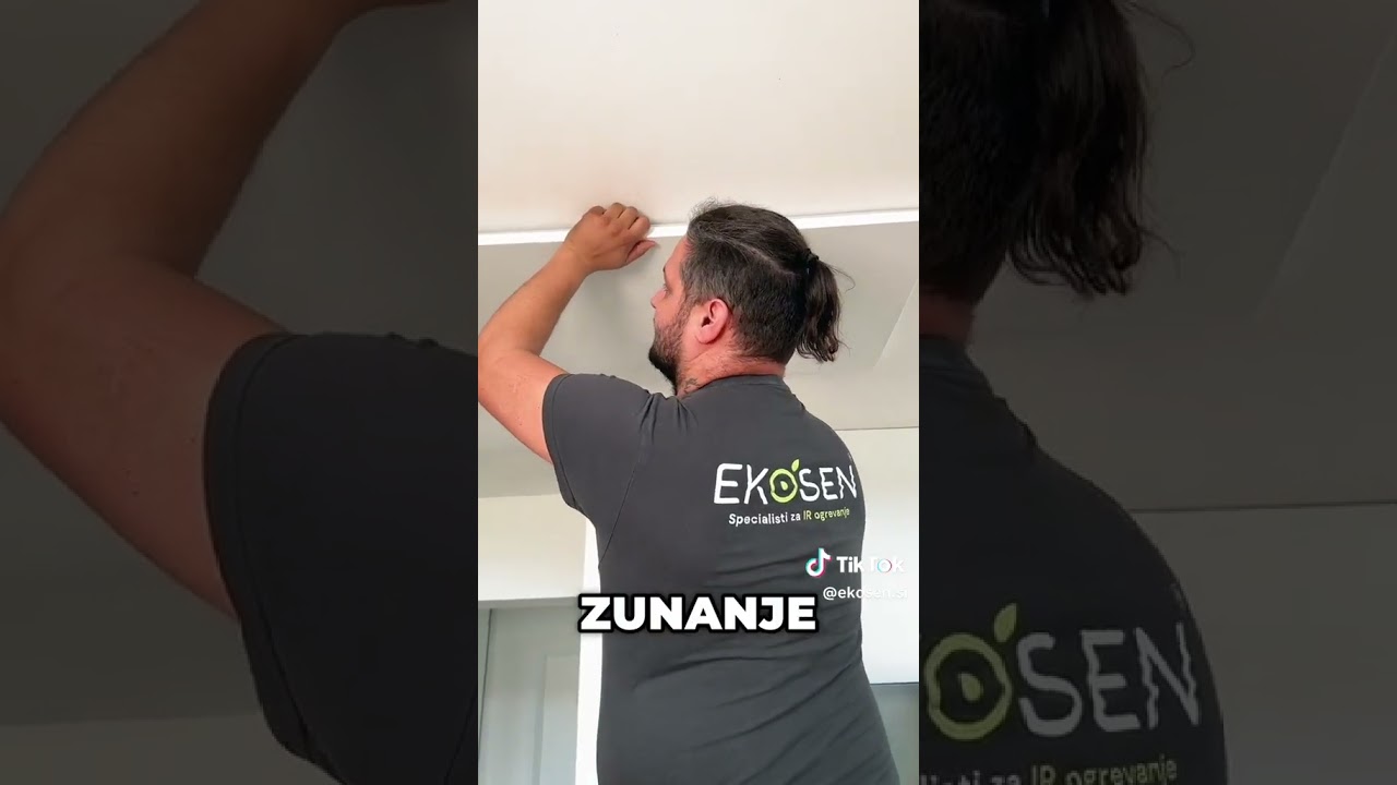 IR paneli - hitrain enostavna montaža