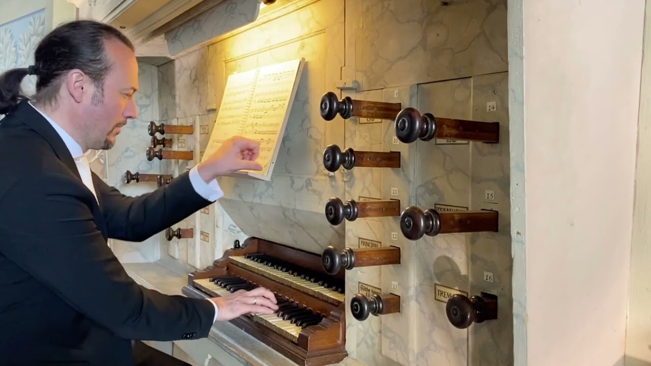 Matthias Gr&uuml;nert unterwegs | Eisenberg Schlosskirche | Trost Orgel | Mylauer Anonymus | Fuga ex g