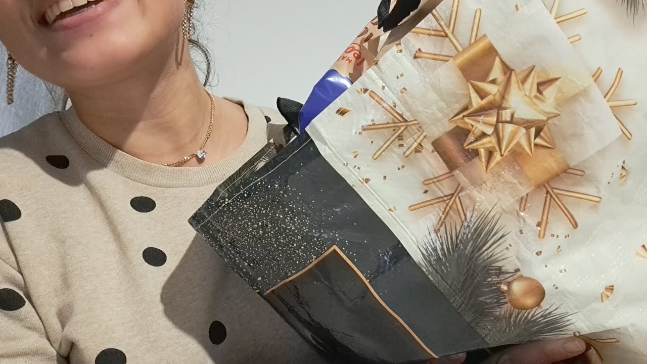 asmr retour de courses