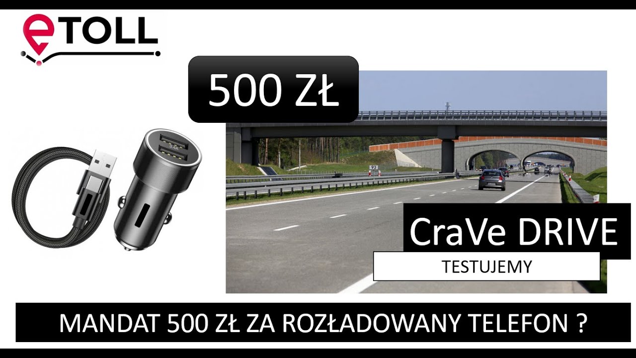 500 zł mandatu za rozładowany telefon. Jak działa system E-TOLL ?