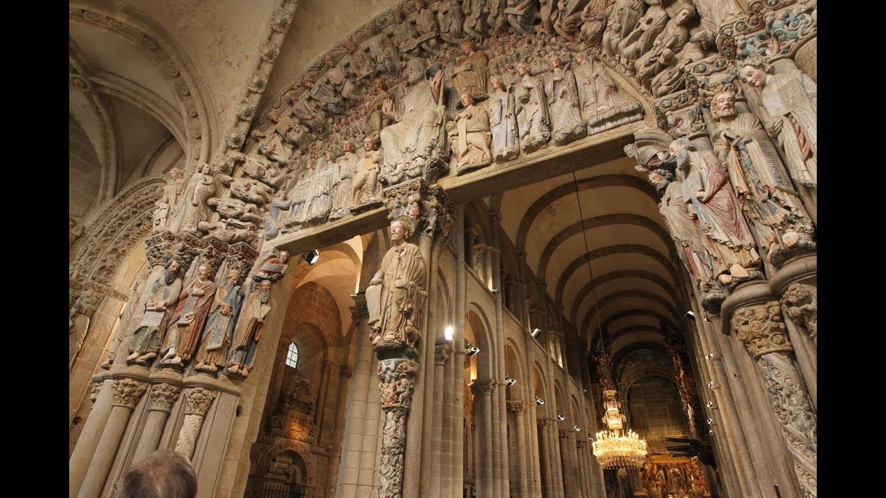 Pórtico de la Gloria de la catedral de Santiago de Compostela