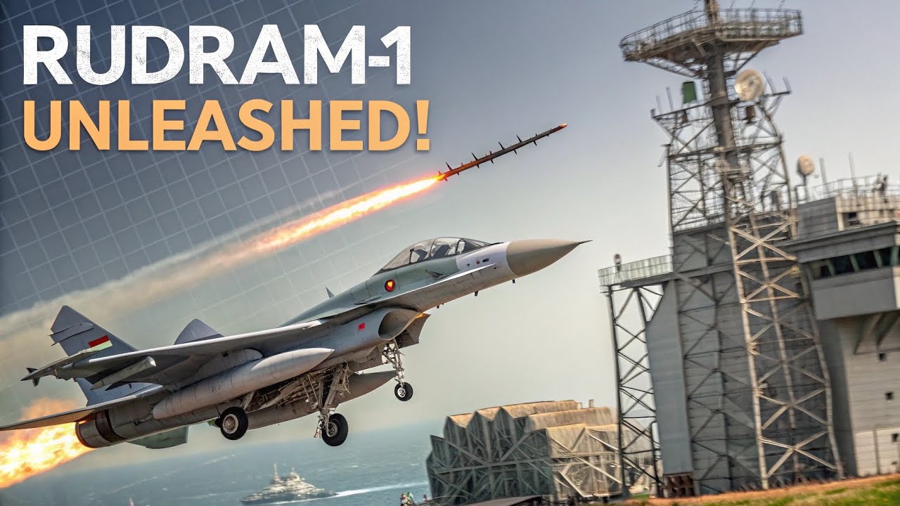 Rudram-1: India&rsquo;s Radar-Killer Missile | DRDO&rsquo;s Game-Changer Revealed!