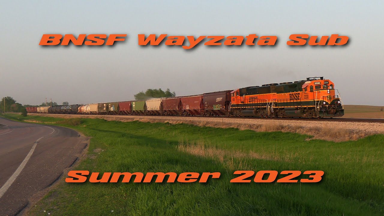 BNSF Wayzata Sub in Summer 2023