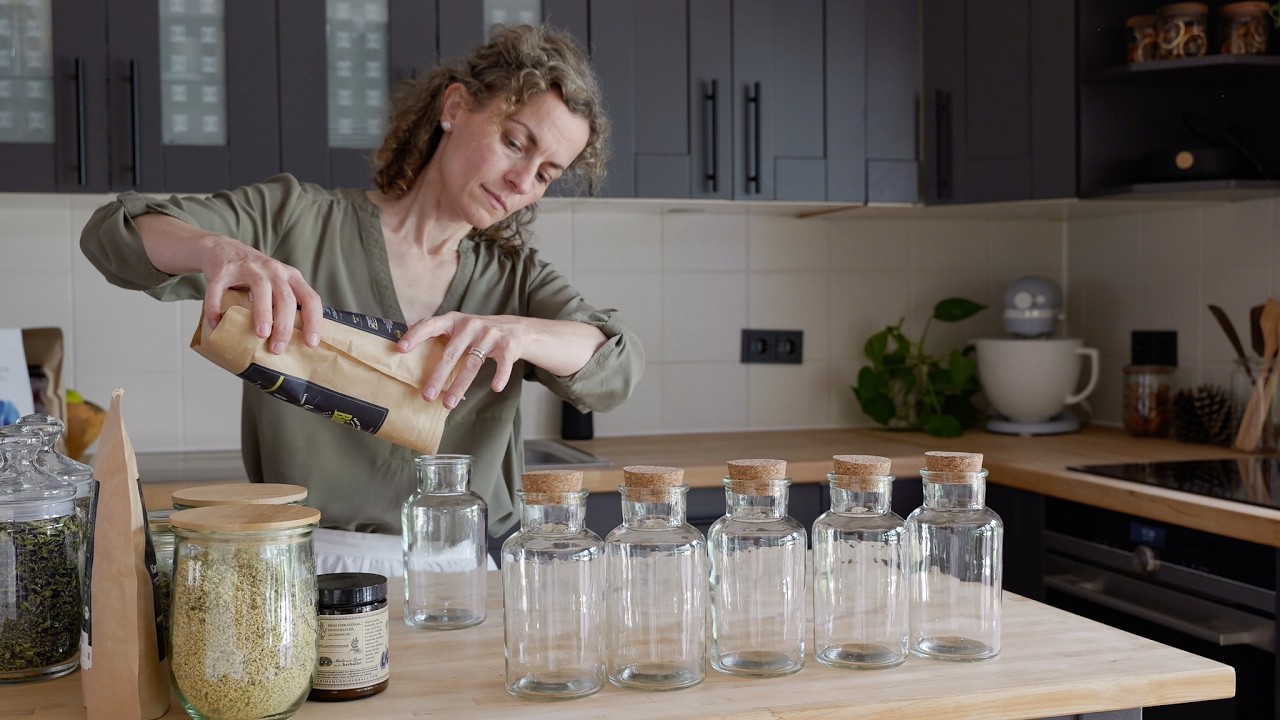 Cozy Days At Home I Gentle Reset, Simple Kitchen Styling & Sun Tea Recipe
