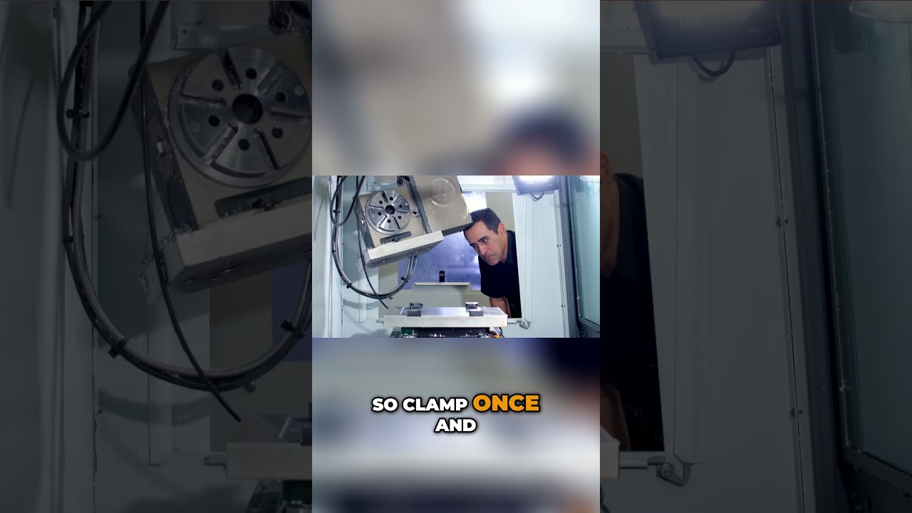Multi Axis Machining Hack | Lean Manufacturing  #piersonworkholding #cnc #machining #5axiscnc #tip