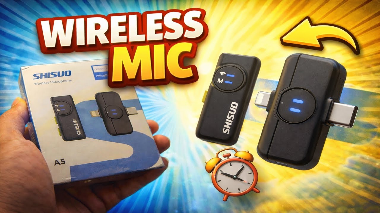 MIC WIRELESS 100 RIBUAN?! Suara Jernih Gak Masuk Akal!