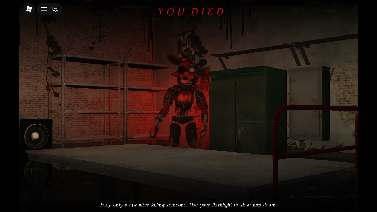 Fnaf eternal night Roblox avec 15 foxy (je me suis trompé en début de vidéo 🤣😅)