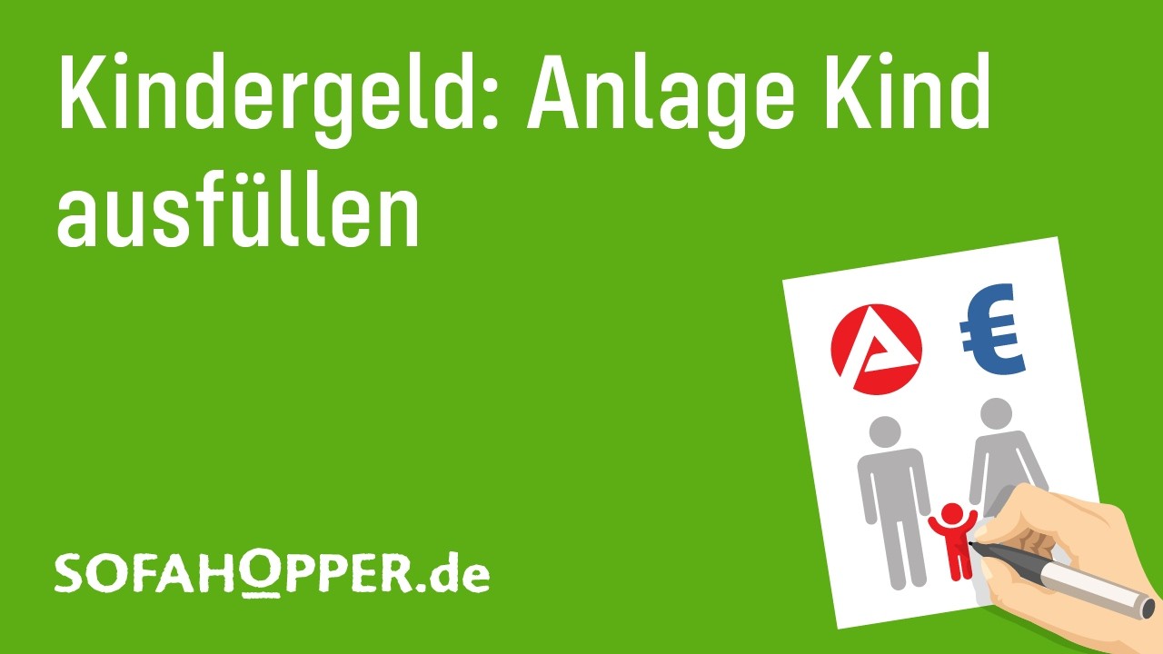 Kindergeld - Anlage Kind
