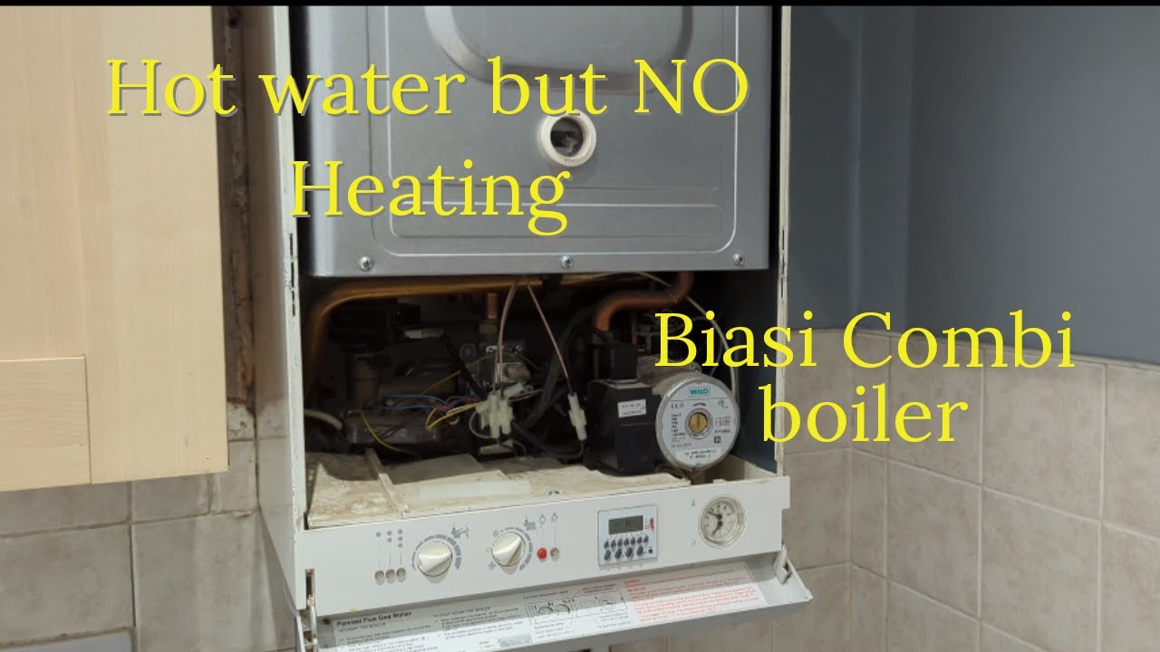 Котел Biasi Combi. Без отопления.