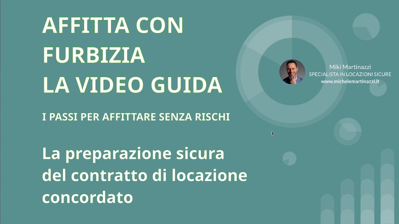 Video guida al contratto di locazione 3+2 canone concordato, ecco come funziona e il modello sicuro.