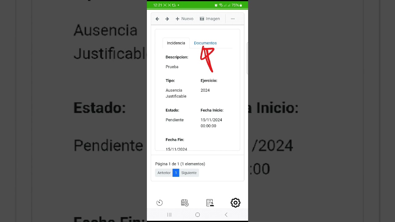 C&oacute;mo crear incidencias en la APP Ingeniatec Control Horario