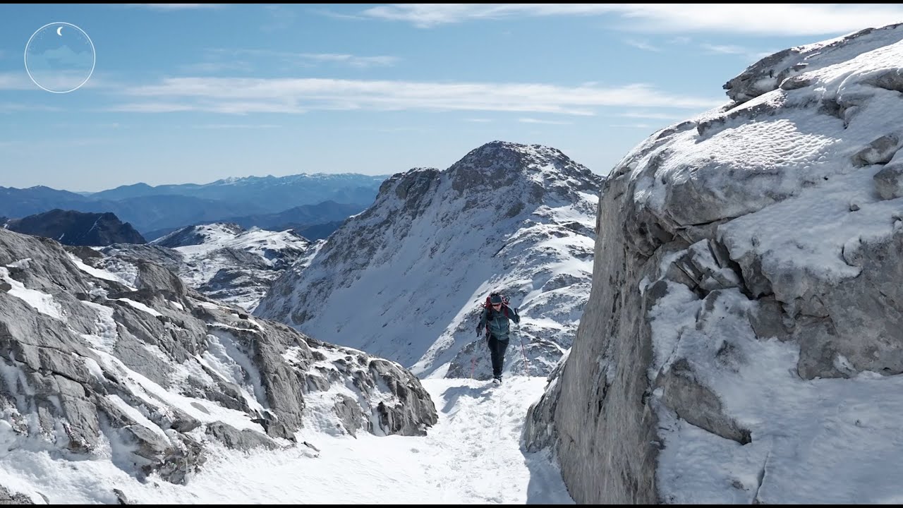 LA PADIORNA (2.314 m): Invernal fácil con Julia en Picos de Europa