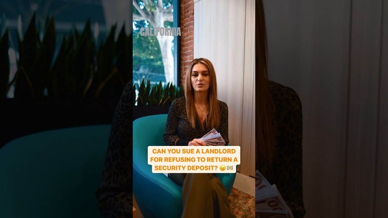Can you sue a landlord for refusing to return a security deposit?