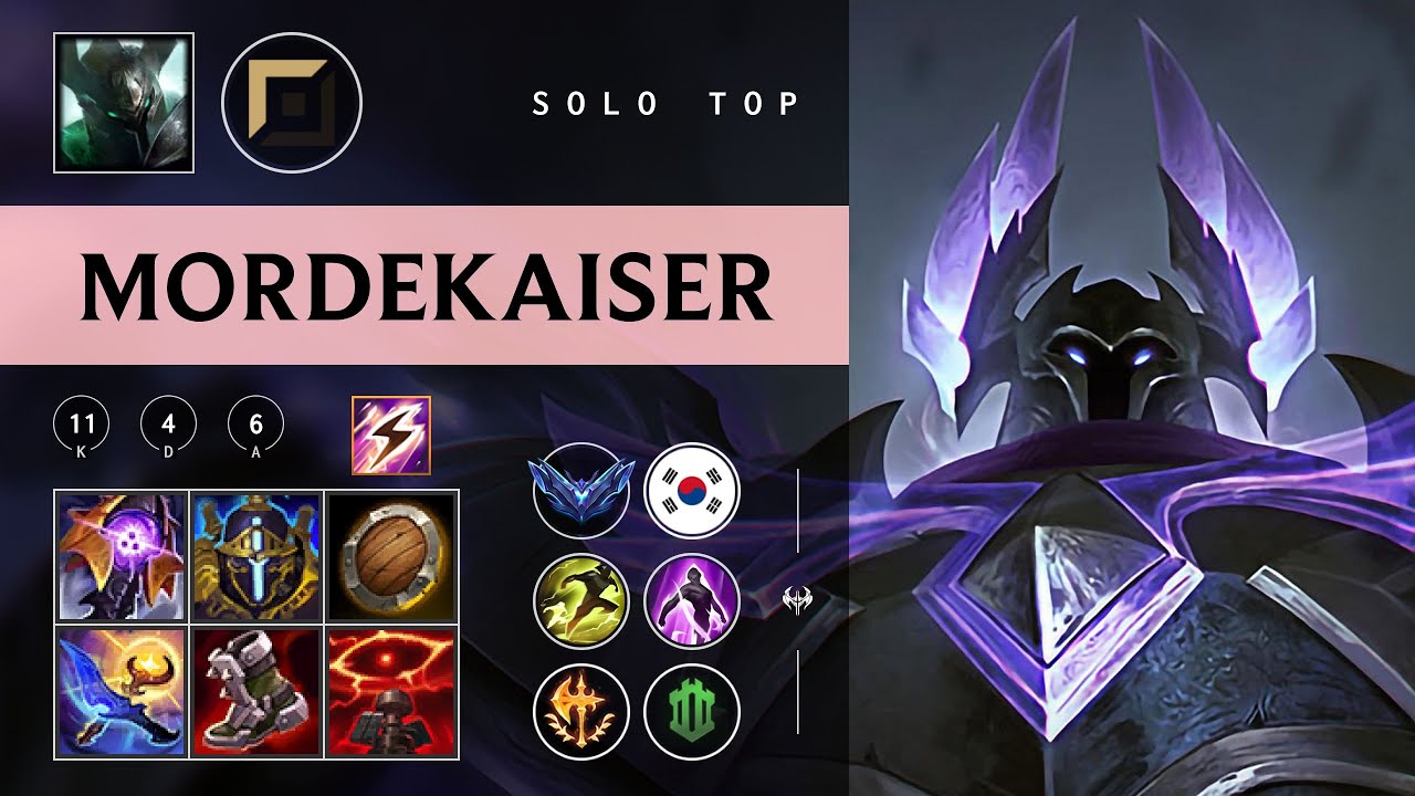Mordekaiser Top vs Aatrox - KR Diamond Patch 26.02