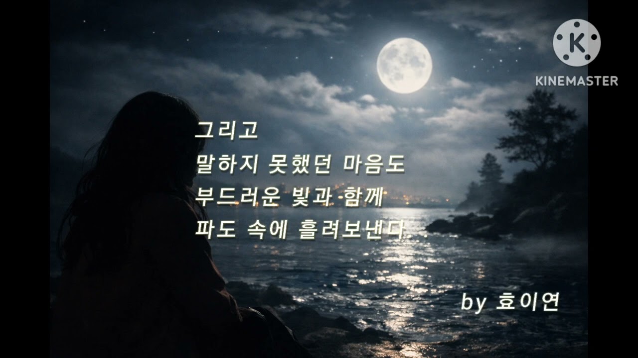 달빛 파도 @효이연 