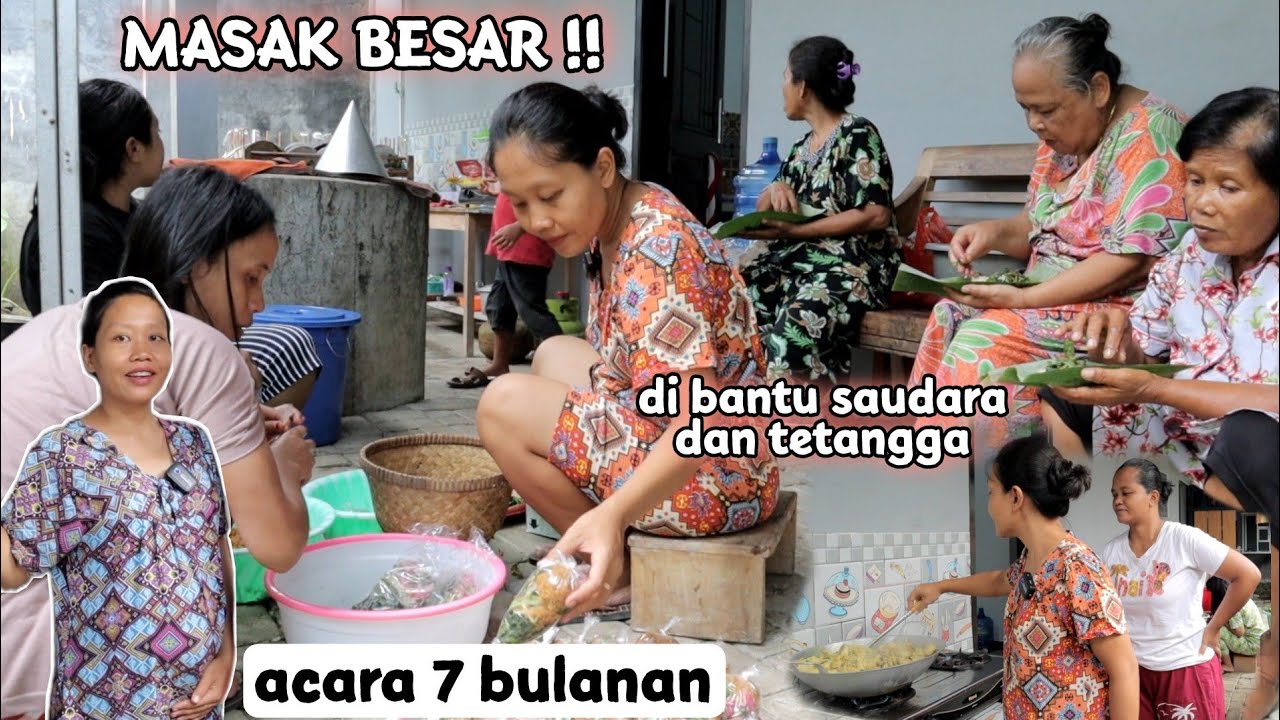 MASAK BESAR‼️ACARA 7 BULANAN