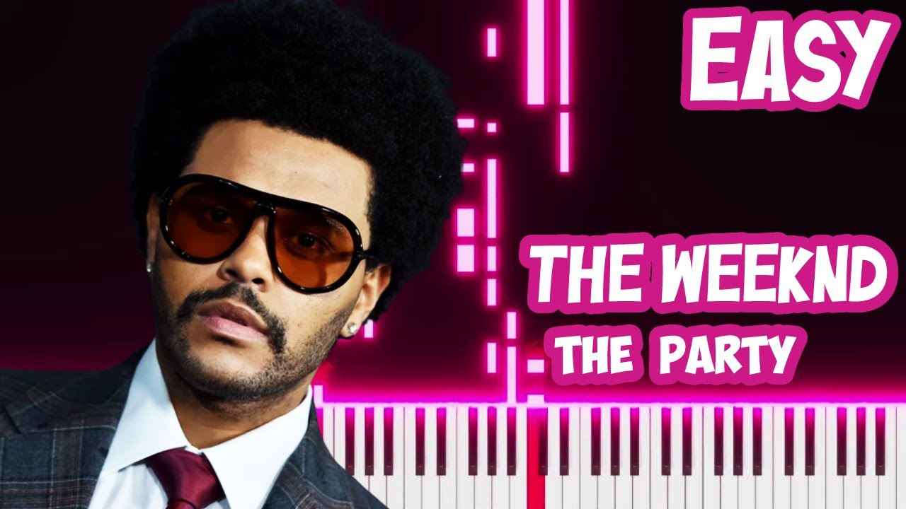 The Weeknd - The Party | EASY Piano Tutorial by OCTOBER