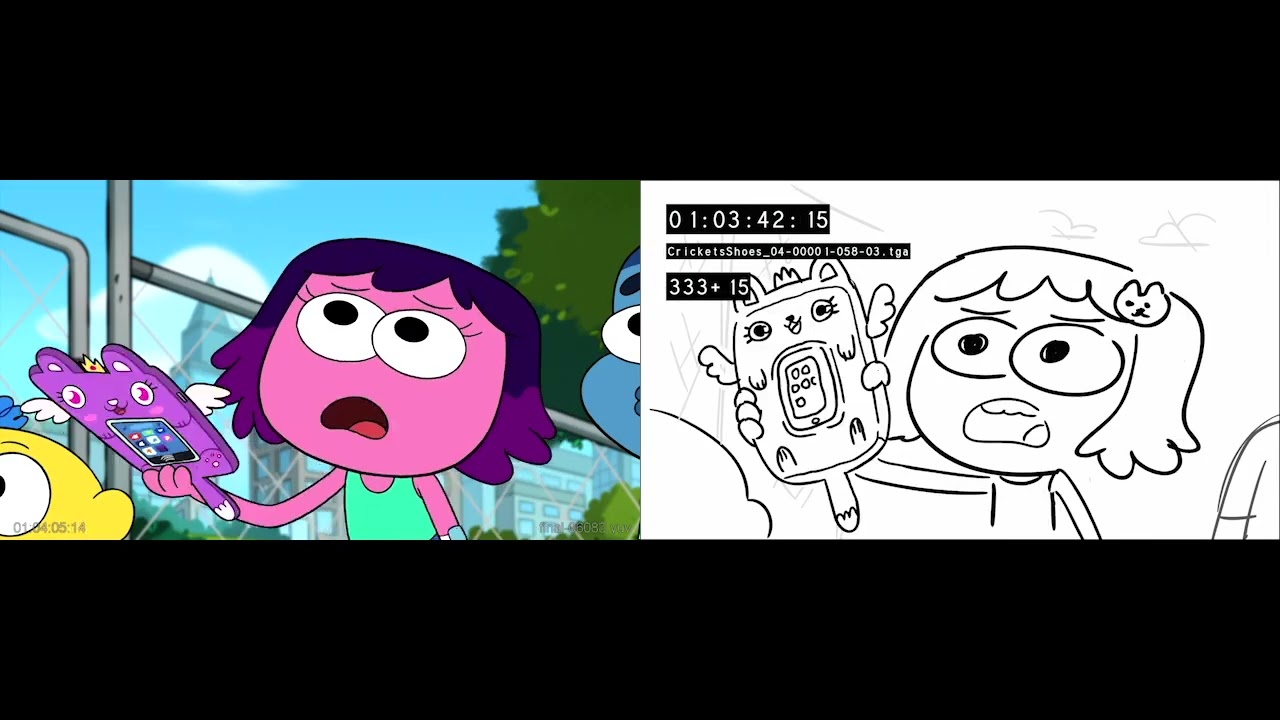 Big City Greens - Cricket's Shoes storyboards 