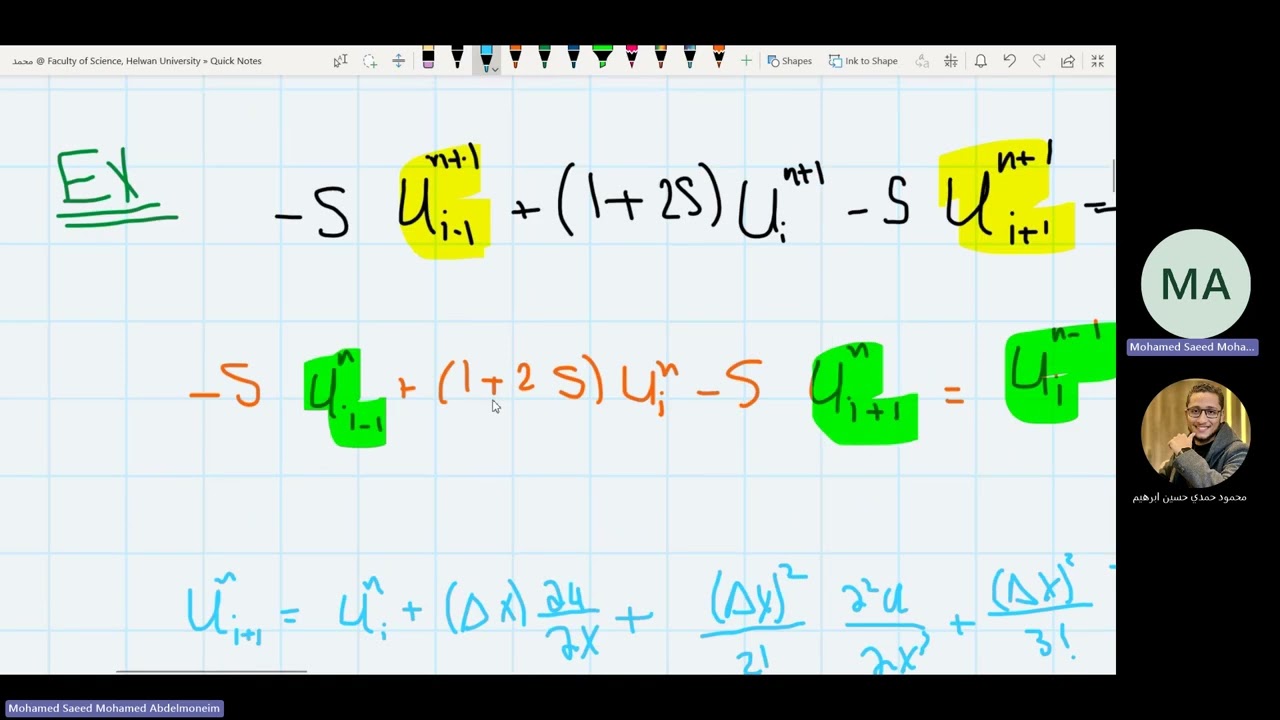 MEPDE1 Numerical 2