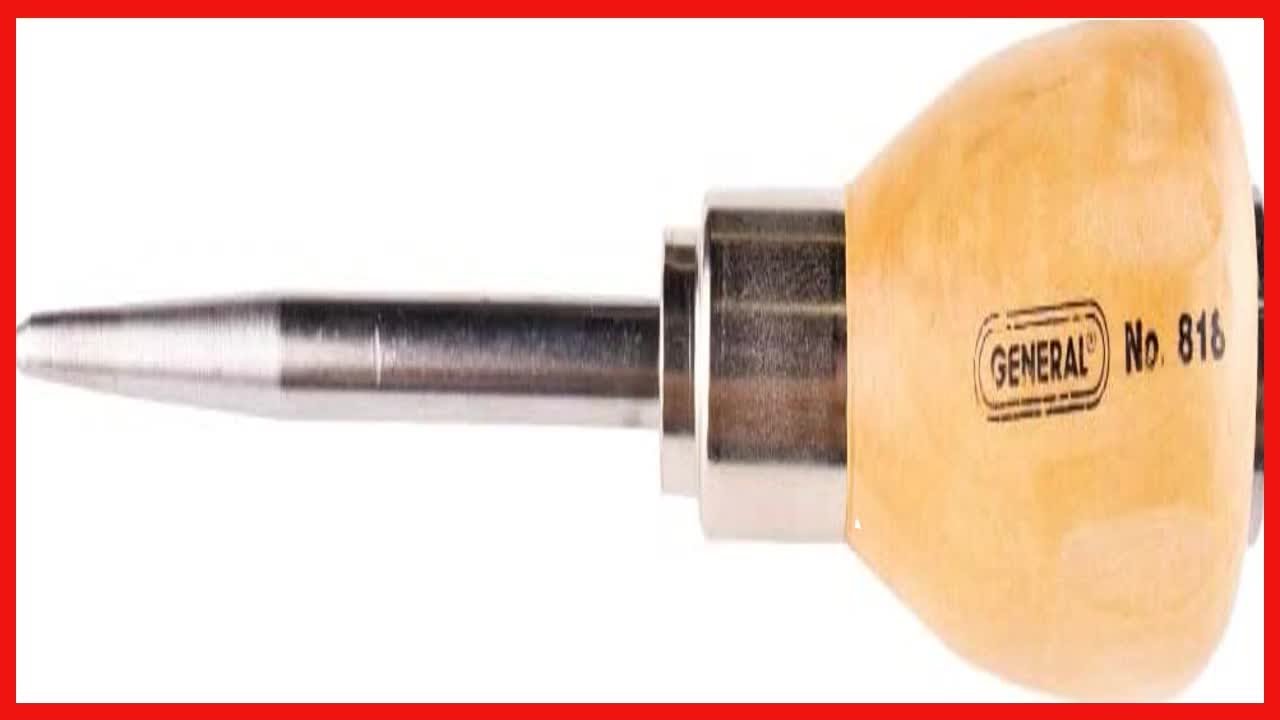 Great product -  General Tools Scratch Awl Tool with Hardwood Handle - Scribe, Layout Work, & Pierci