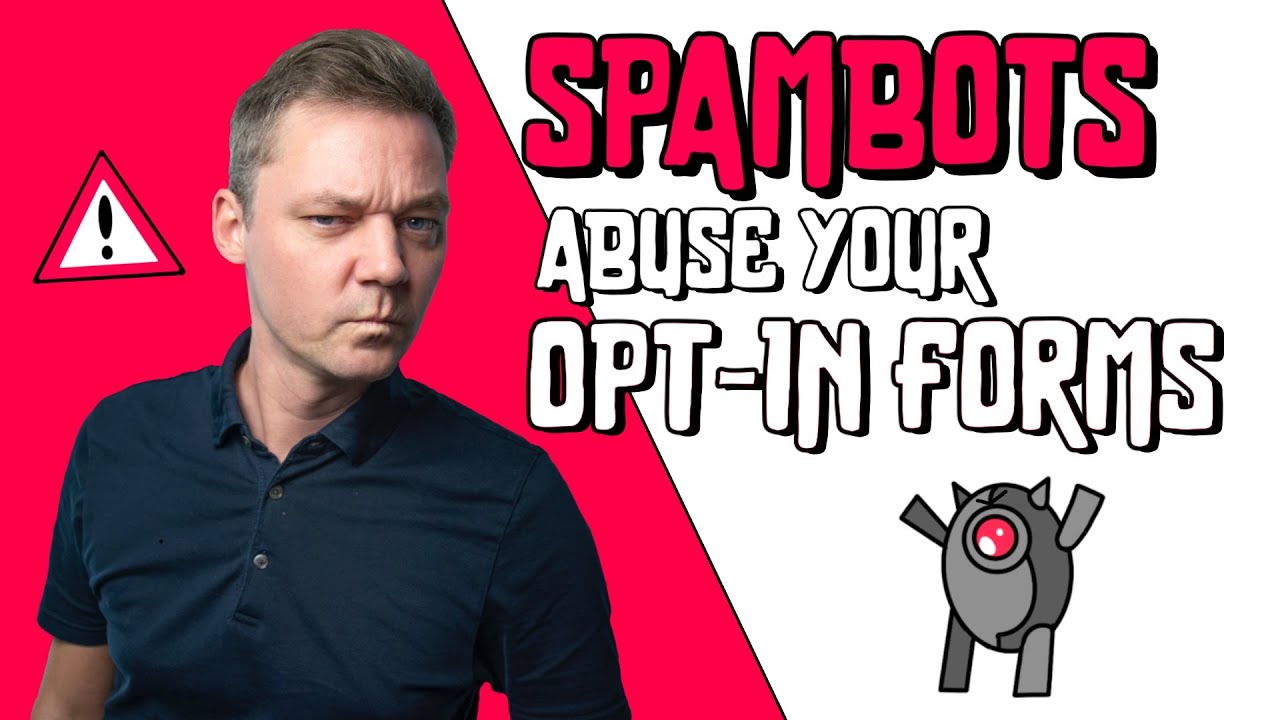 This is how spambots can sign into your double optin & how to stop them - mautic tutorial
