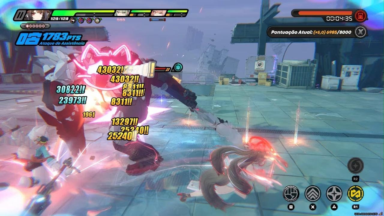 Zenless Zone Zero-Defesa Shiyu e Investida mortal na 2. 6(parte 2)