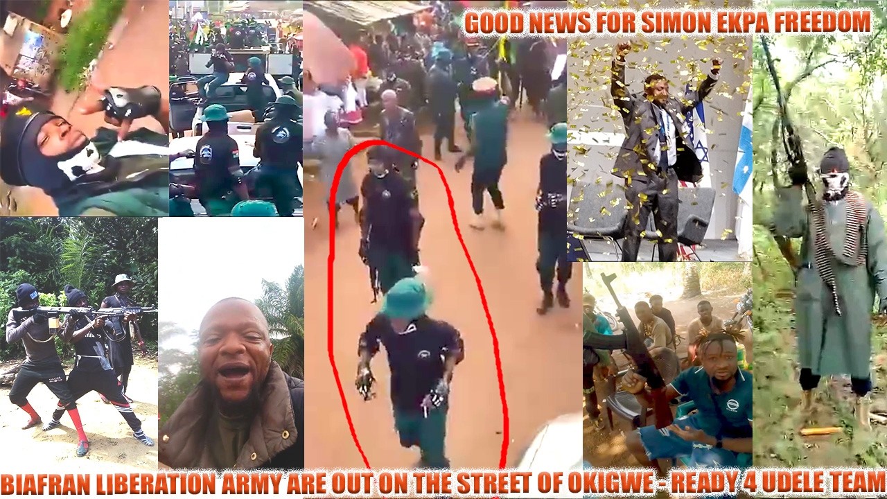 PANIC @ UDELE CAMP🤪🤪 BIAFRAN LIBERATION ARMY PARADES IN OKIGWE -MEN R READY 2 ENGAGE - MSE GOOD NEWS