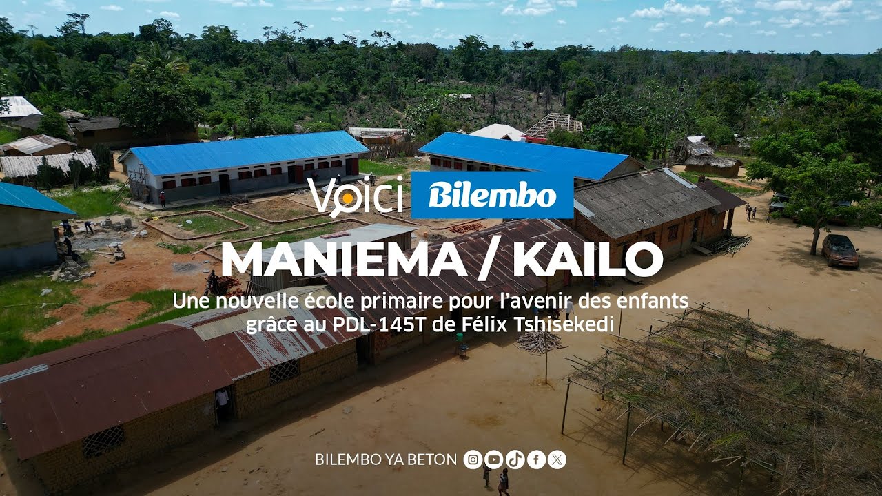 #VOICIBILEMBO | MANIEMA: UNE NOUVELLE EP POUR L'AVENIR DES ENFANTS GRACE AU PDL-145T DE FATSHI