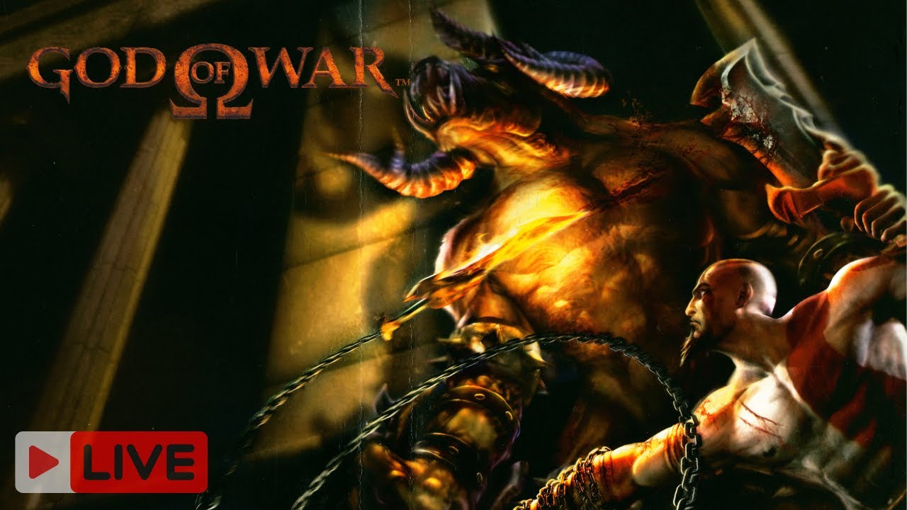 🔴 GOD OF WAR 1 MODO DIOS (PS2) 🔴 ¿Imposible? 💀🔥 | En directo 2K!