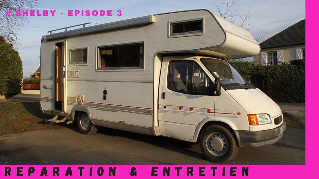 🚐 #Episode 3 : Réparation et Entretien de mon Camping-Car Ford Transit Challenger 170 de 1998 DIY🚐
