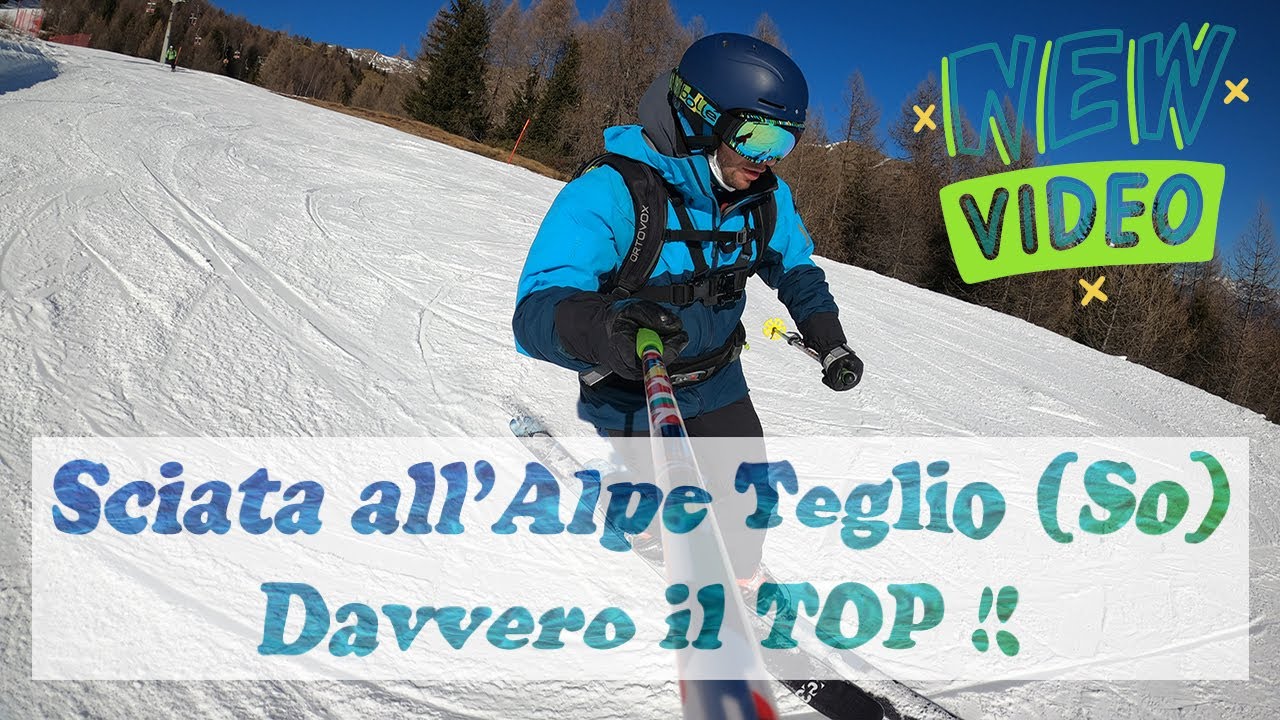 Sciare in Valtellina ! Comprensorio di Alpe Teglio (So)