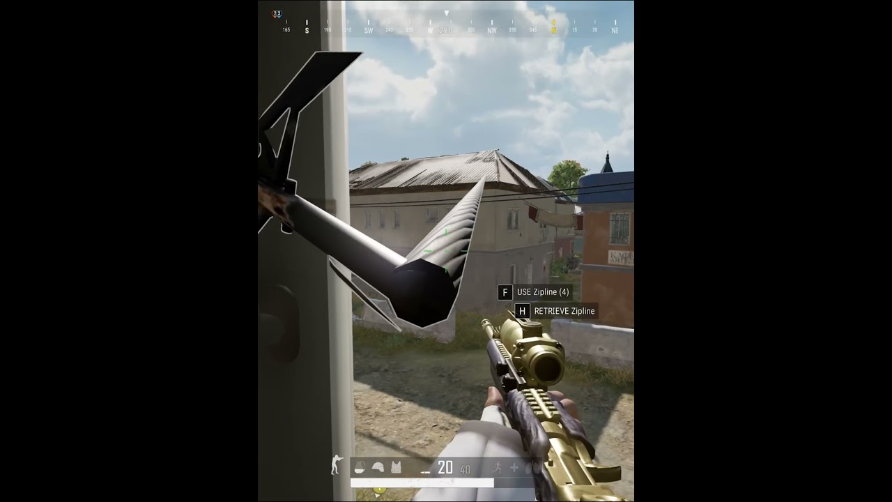 Neither TGLTN nor Shroud don't use zip line like this 