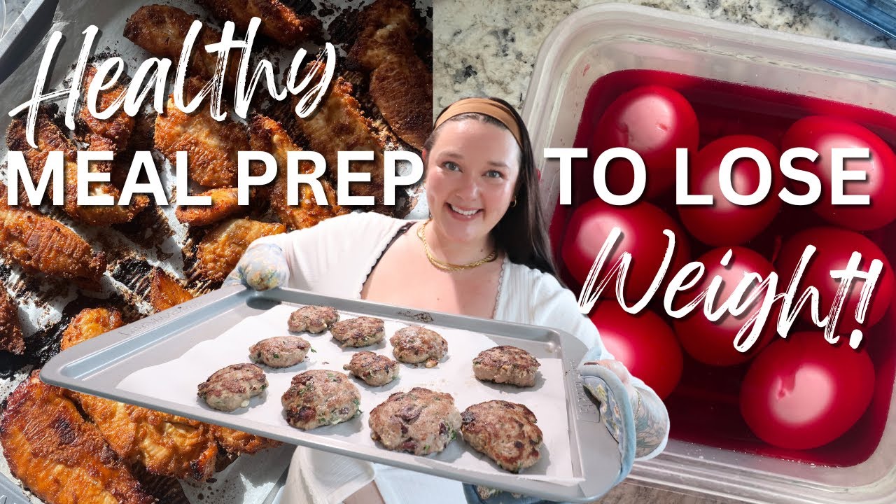 WHAT TO MEAL PREP FOR WEIGHT LOSS | RECIPES I MAKE WEEKLY TO HELP WITH LOSING WEIGHT