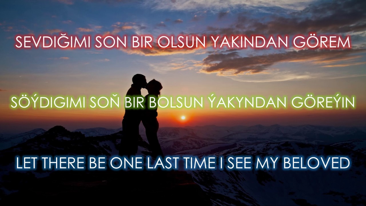 Barış Manço- Dağlar Dağlar Turkish Song English Subtitles, Türkmençe sözleri, Türkçe altyazili