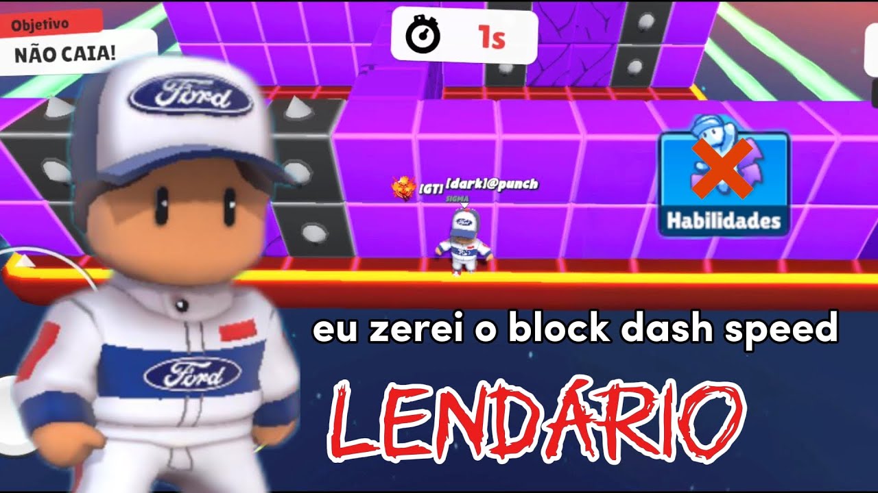Zerei o block dash speed sem habilidades 😮‍💨
