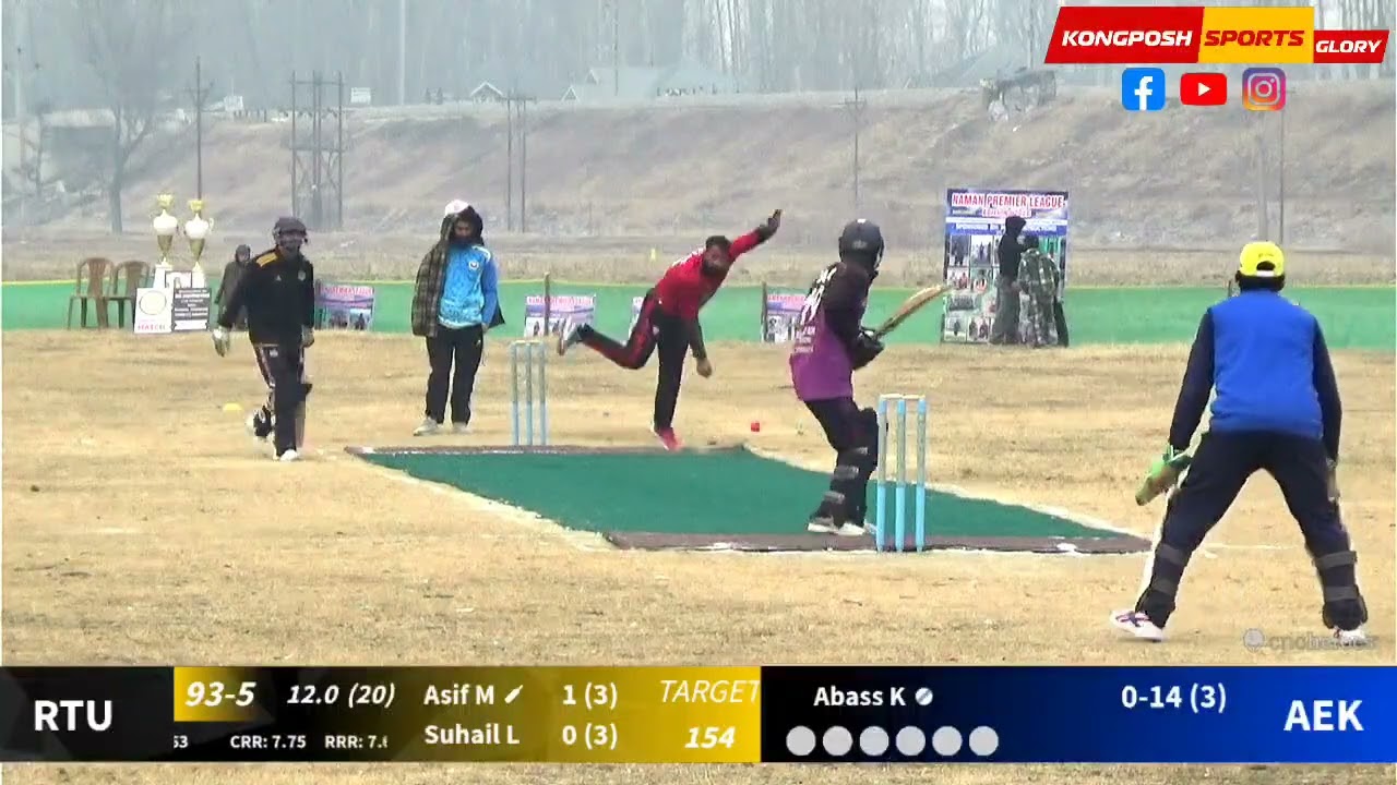 Part 2 ,2nd innings Inaugural match Naman Premier league. RoyalTitans Urichersoo VS Aslam xi Karpora