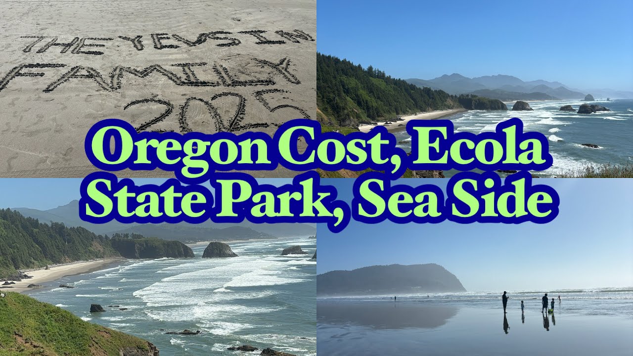 Oregon Cost | Ecola State Park | Sea Side | Vlog Summer 2025
