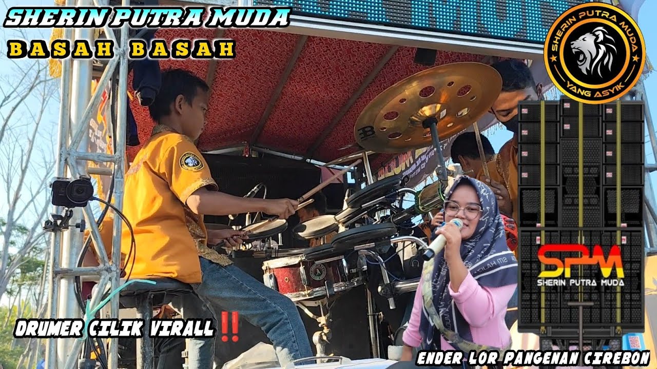 DRUMER CILIK VIRAL‼️BASAH BASAH | VOC NADA SINGA DANGDUT SHERIN PUTRA MUDA | ENDER LOR CIREBON 2024
