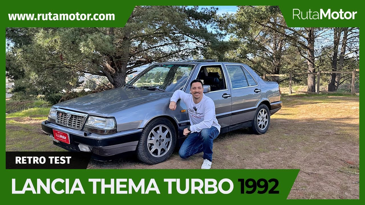 Lancia Thema i.e. Turbo - El sedán italiano que derrochaba potencia y sofisticación (RetroTest)