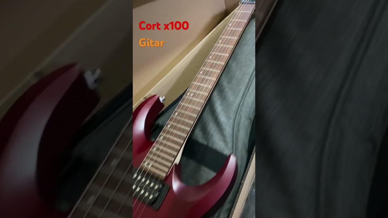 gitar cort x100