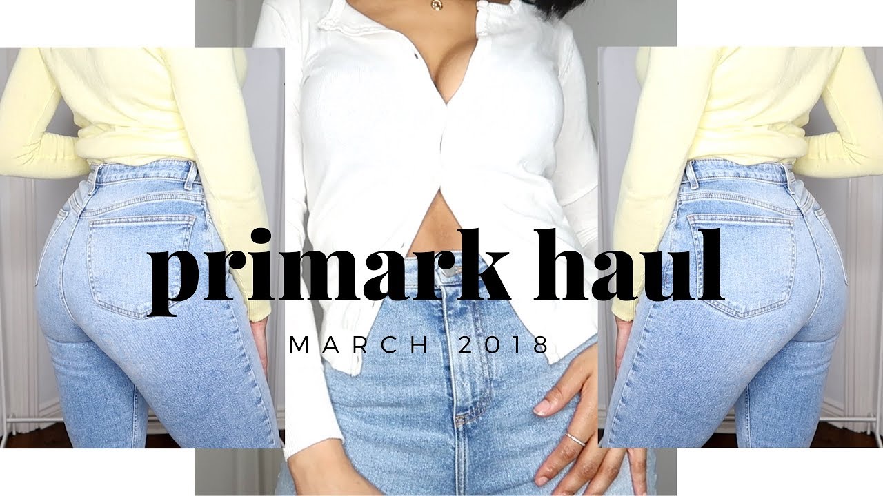 HUGE PRIMARK SPRING CLOTHING HAUL & TRY ON | MARCH 2018 | SARAHJOHOLDER