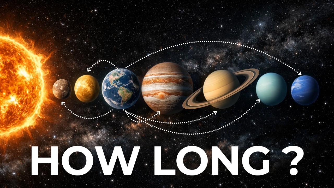 How Much Time Would It Take to Get to All Planets? The Answer Will Shock You | 100 Sleepy Facts