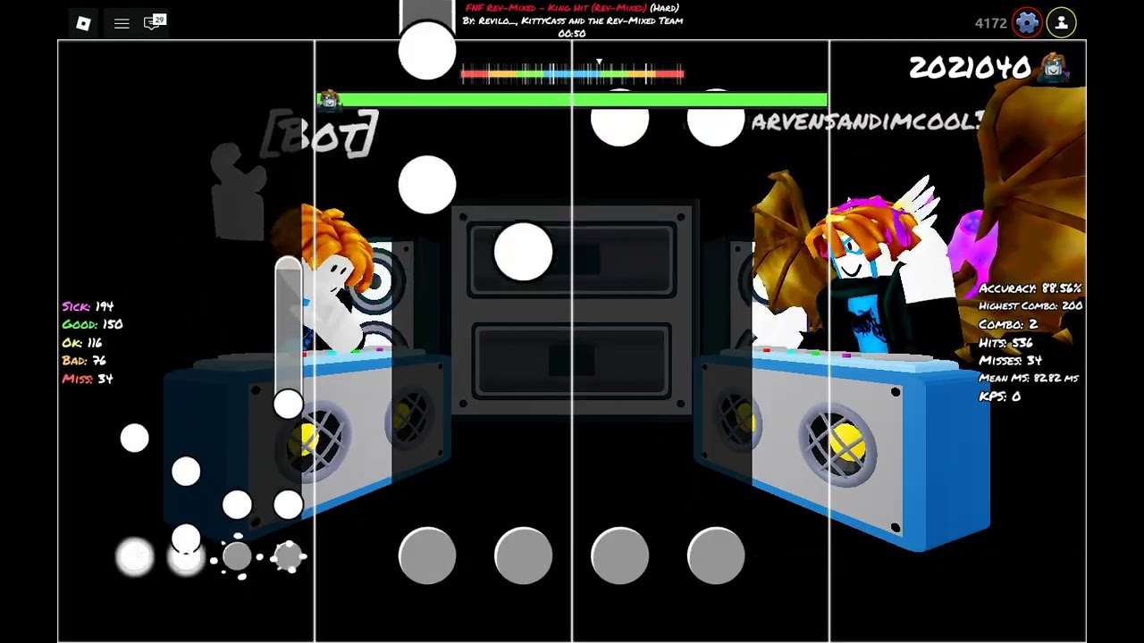 King hit rev mixed (you might see a lot of lag so I might be spamming) |Funky Friday