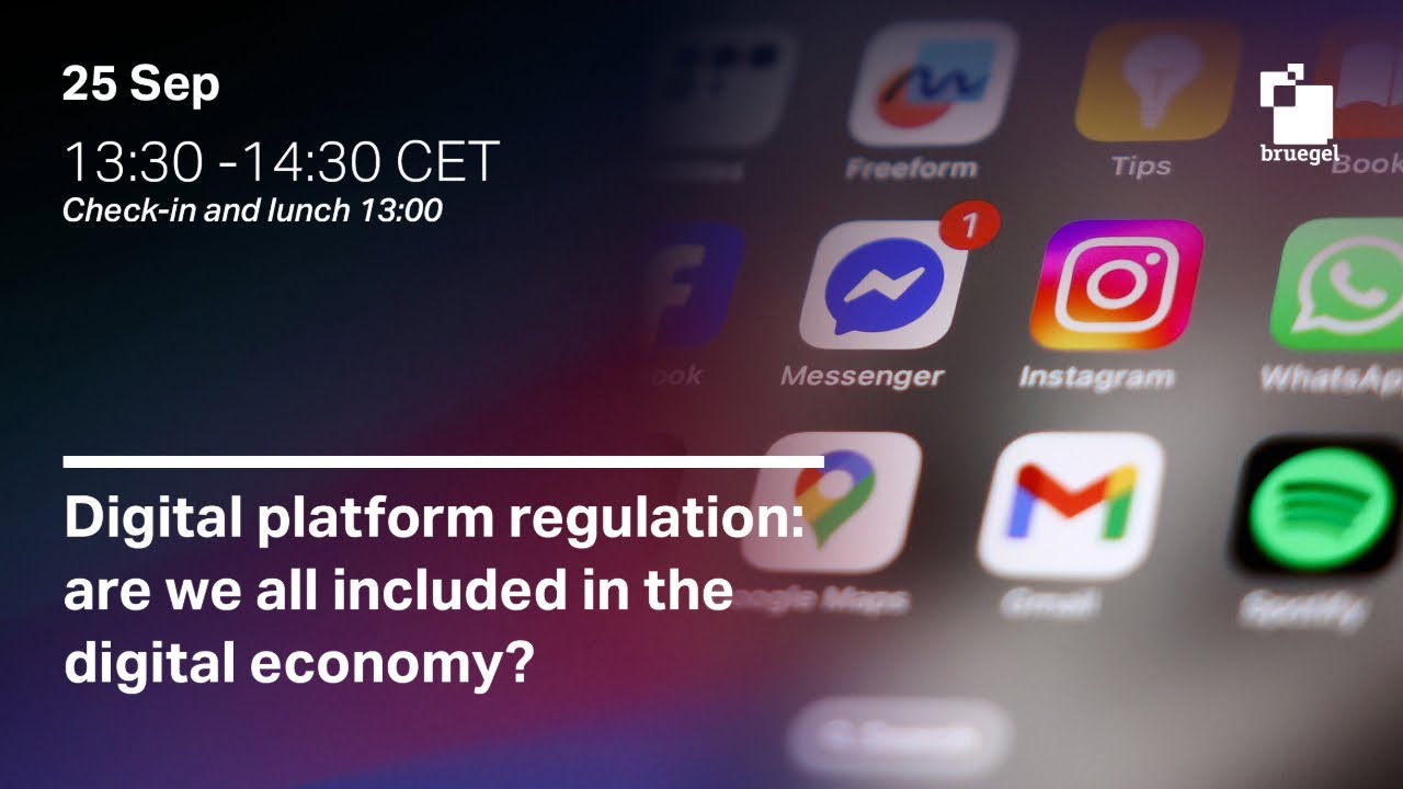 Digital platform regulation: are we all included in the digital economy