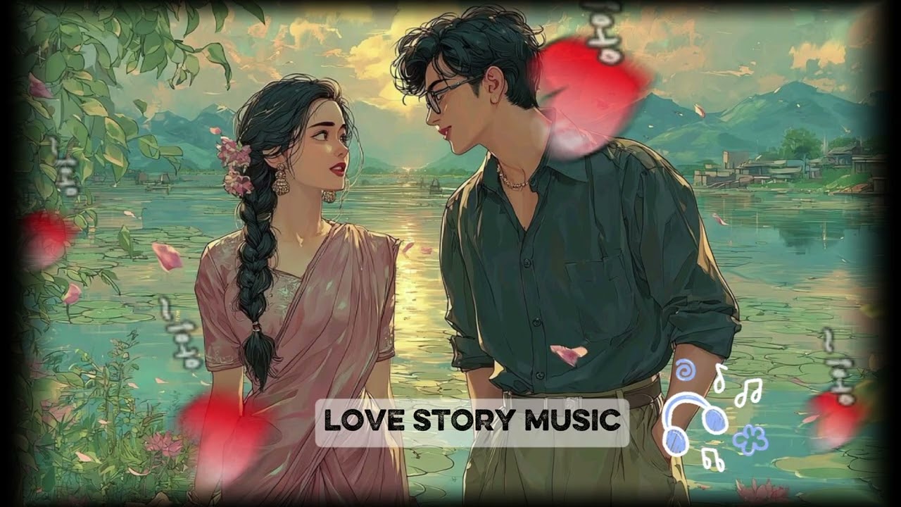 Slow motion music Love story beautiful song