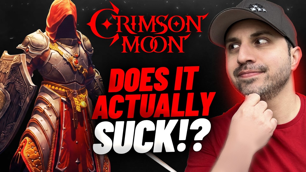Полный обзор игры... Весело или отстой? Я каким-то образом ПРОШЕЛ Crimson Moon!