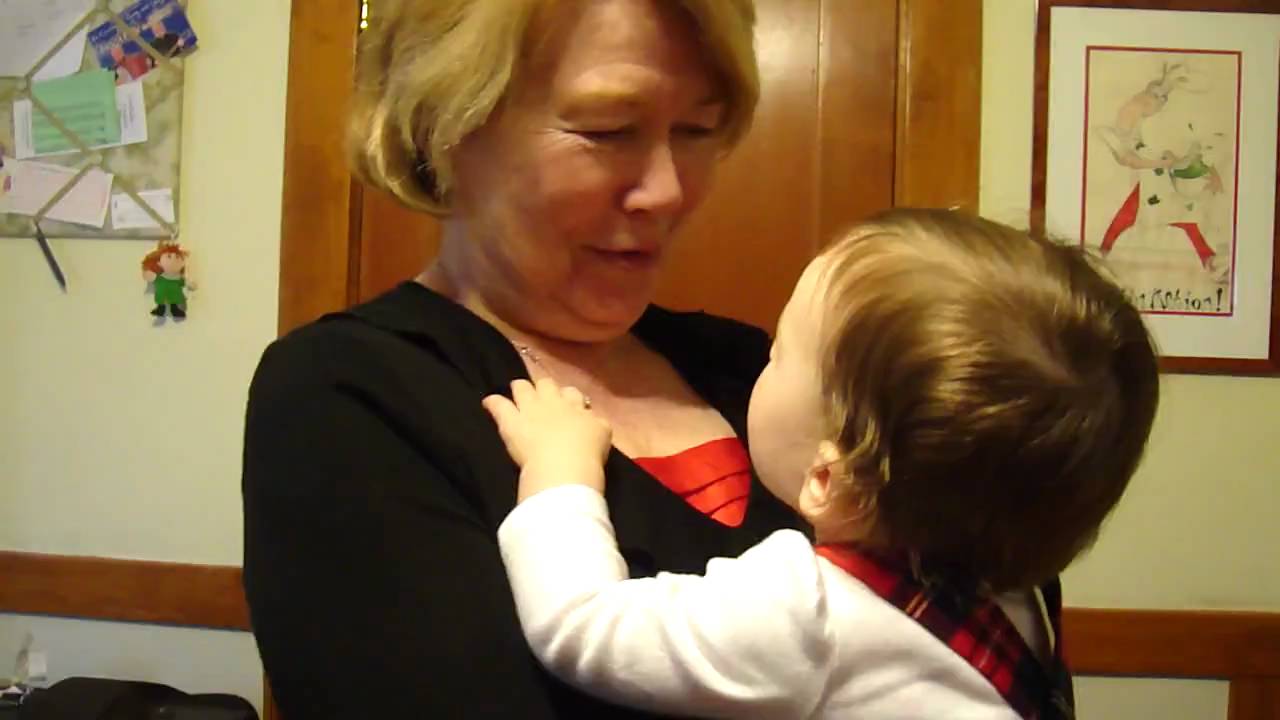 Kisses for Granny & Aunty Maggie