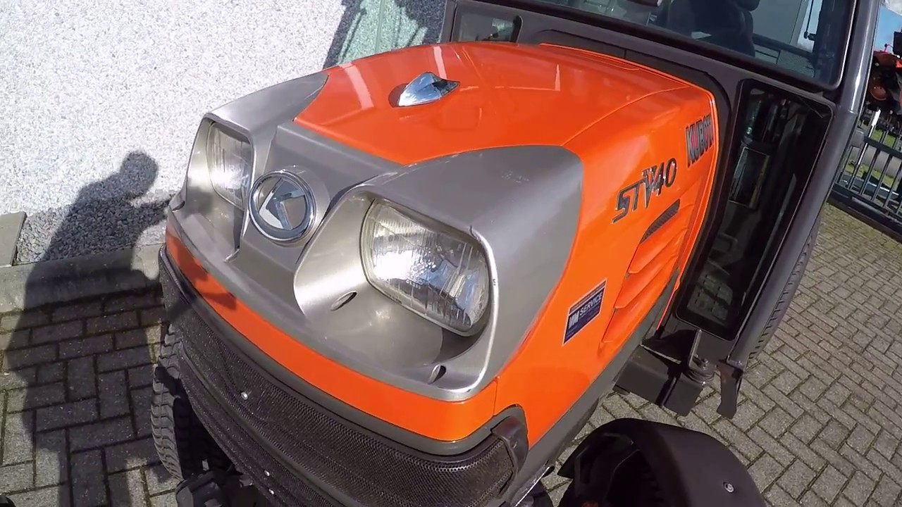 Kubota STV40 4wd HST / 0397 Draaiuren