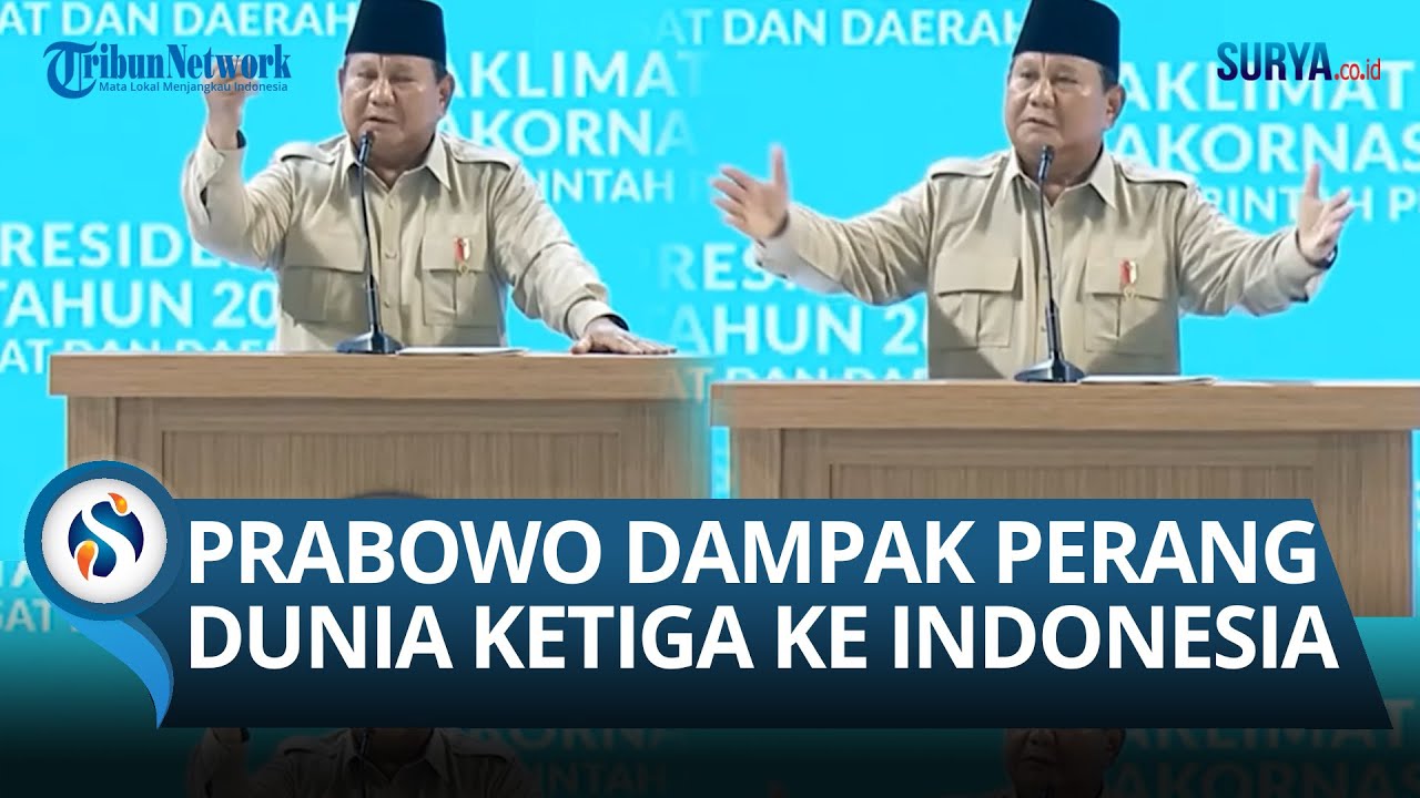 Prabowo Subianto Ungkap Simulasi Perang Nuklir Dunia Ketiga, Sebut Indonesia Tetap Terdampak Global