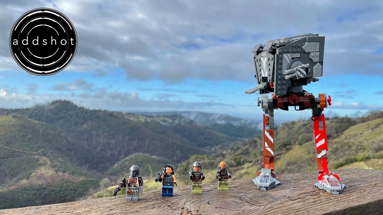 Lego Star Wars The Mandalorian 75254 AT-ST Raider - Lego Speed Build Video (4K)